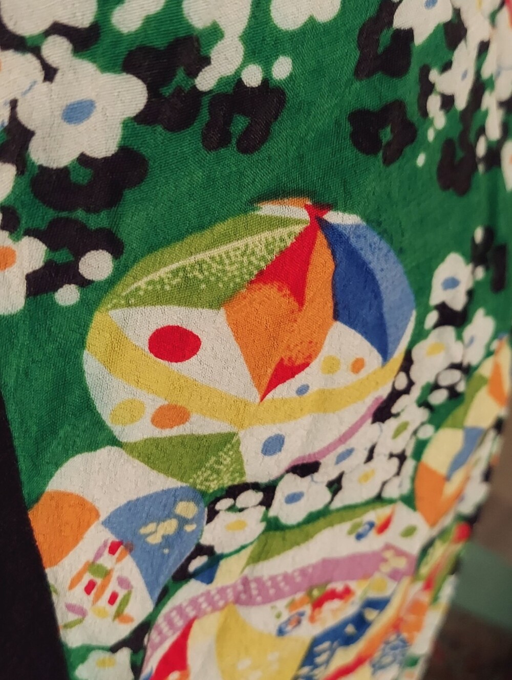 Trashy Diva Green Kimono Obi - Picture 8 of 10